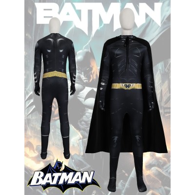 Justice League Batman Bruce Bodysuit For Adults & Kids Halloween Costumes