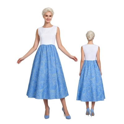 Cinderella Fairy Godmother Cosplay Costume For Halloween