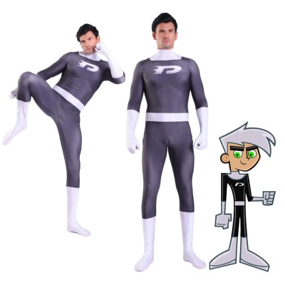 Danny Phantom 3D Printed Jumsuit Halloween Parent-child Cosplay Costume