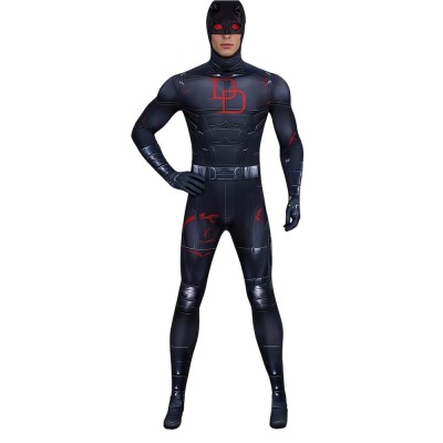 Daredevil Black Cosplay Costume For Adults And Kids