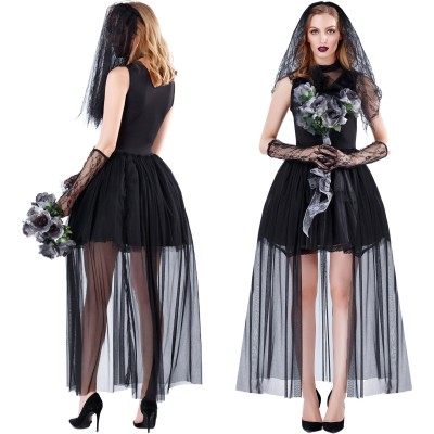 Halloween Dark Vampire Witch Cosplay Costume