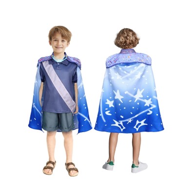 Children's Earth Commissioner Blue Fish Cosplay Halloween Funny Costume 