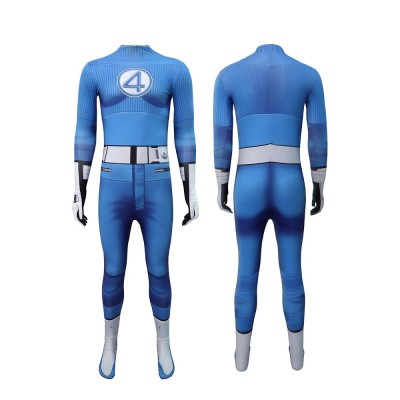 Fantastic Four Team Cosplay Bodysuit For Halloween