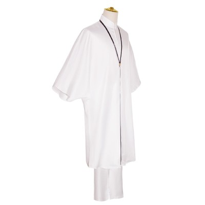 Fate Strange Fake Enkidu Cosplay Costume White Robe