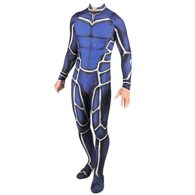 Fate/Stay Night Lancer Cu Chulainn Cosplay Jumpsuit For Men Women And Kids