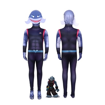  Lilo & Stitch Captain Gantu Jumpsuit Cartoon Onesie For Kids Halloween Costumes