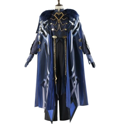 Genshin Impact Capitano Cosplay Costume With Wig