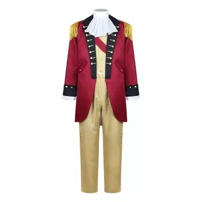 George Washington Colonial Military Suit Cosplay Costume