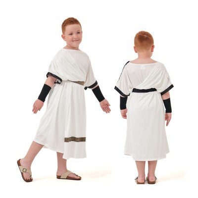  Children's Ancient Greek Mythology Toga Halloween Cosplay Costume
