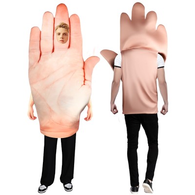 Halloween Funny Cosplay Costume  Adult Hand Sponge Suit