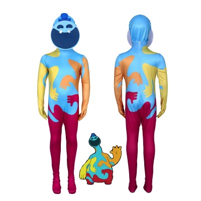 Poppy Playtime Chapter 4 Huggy Wuggy Onesie Family Halloween Cosplay Costume