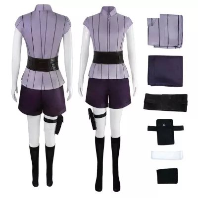 NARUTO Hyūga Hinata Cosplay Suit Halloween Adult Costume