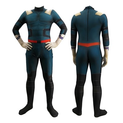 Izuku Midoriya My Hero Academia Cosplay Jumpsuit Halloween Parent-Child Costume