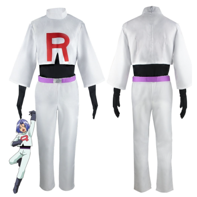 Cartoon Pokemon Team Rocket James Cosplay