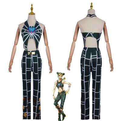 JoJo's Bizarre Adventure Cosplay Jolyne Cujoh's Prison Outfit 