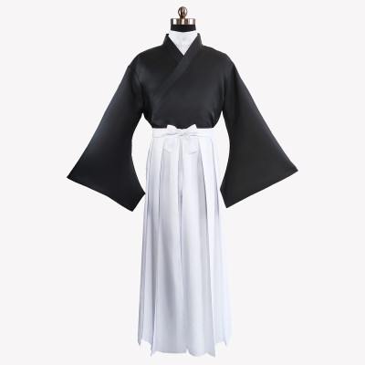 Jujutsu Kaisen Naoya Zenin Cosplay Costume Black Kimono And White Hakama Set