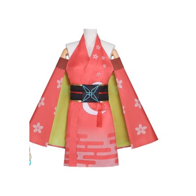 Cosmic Princess Kaguya Kaguya Pink Kimono Cosplay Costume