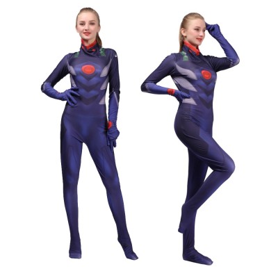 EVA Kaworu Nagisa Printed Jumpsuit For Adult & Kids Halloween Costume