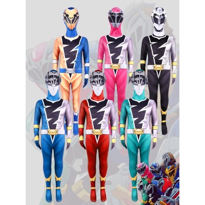 Kishiryu Sentai Ryusoulger Group Cosplay Jumpsuit For Halloween Parent-Child Costume