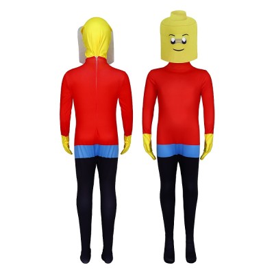 LEGO Brick Man Cosplay Costume For Halloween