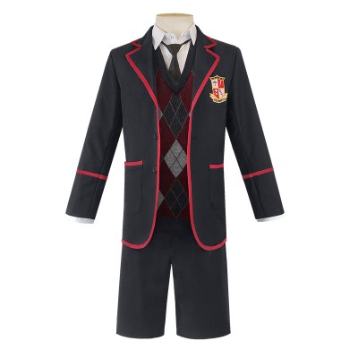 The Umbrella Academy Men's School Uniform Cosplay Costume
