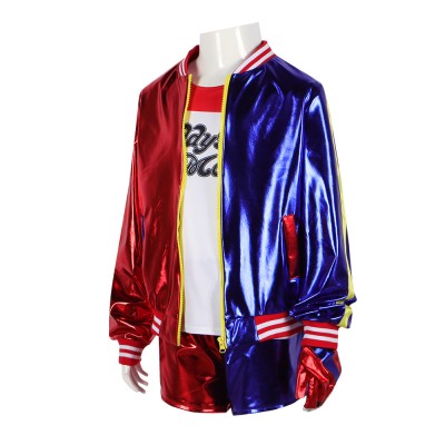 Suicide Squad Harley Quinn Jacket Shorts Cosplay Costume