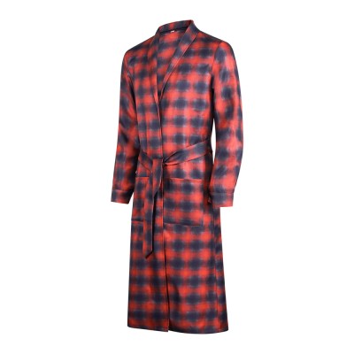 One Battle After Another Bob Ferguson Plaid Robe Cosplay Costume