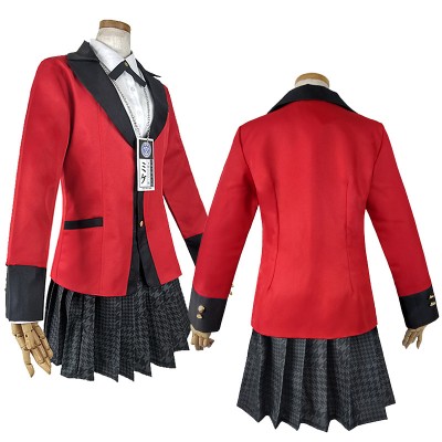 Kakegurui Yumeko Jabami School Uniform Cosplay Costume