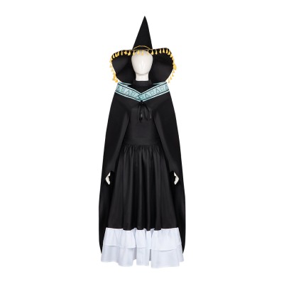 Witch Hat Atelier Coco Black Witch Robe Cosplay Costume