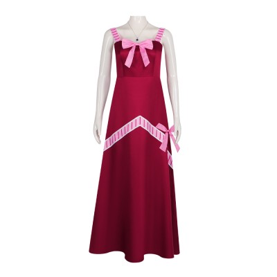 Fairy Tail Mirajane Strauss Red Dress Cosplay Costume