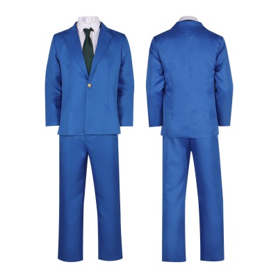 Detective Conan Shinichi Kudo Teitan High School Uniform Cosplay Costume