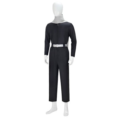 My Hero Academia Shota Aizawa Eraser Head Cosplay Costume Black Jumpsuit With Scarf
