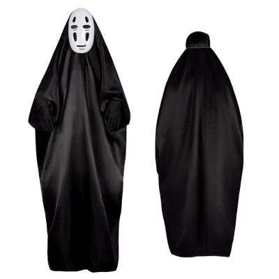 Spirited Away No-Face Man Cosplay Halloween Adult & Kids Costume