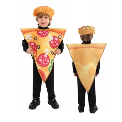 Halloween Food Cosplay Pizza Cos Costume For Kids