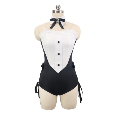 Playing Death Games To Put Food On The Table Yuki Bunny Girl Maid Cosplay Costume