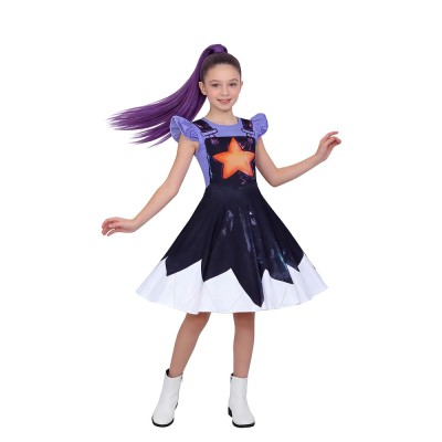 Kids Poppy Playtime Lily Cosplay Dress For Halloween