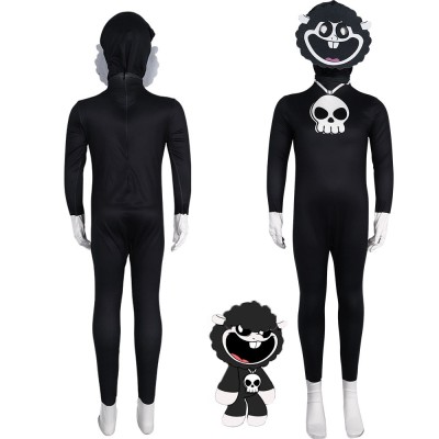 Poppy Playtime Smiling Critters Black Sheep Jumpsuit Parent-child Cosplay Costume