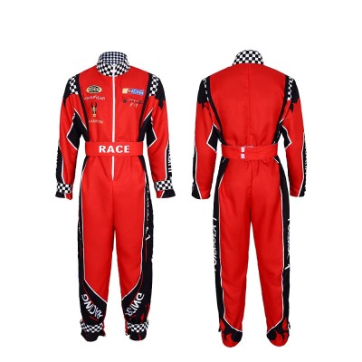 Racing Driver Jumpsuit Cosplay Costume For Halloween