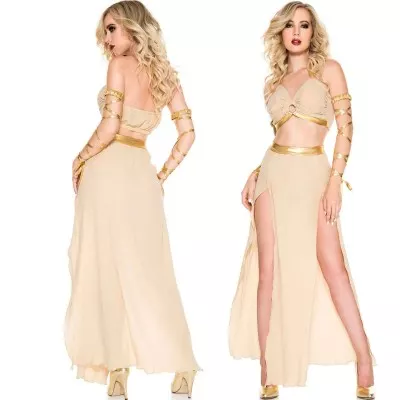 Sexy Cleopatra Dress for Adult Halloween Cosplay Costume