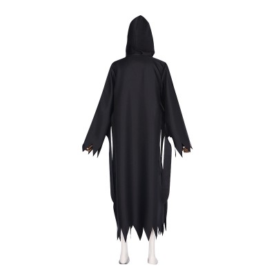 Scream Ghostface Hooded Robe Costume with Gloves