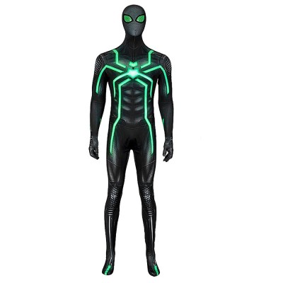 Marvel's Spider-Man Big Time Stealth Suit Cosplay Jumpsuit With Hood For Adults And Kids