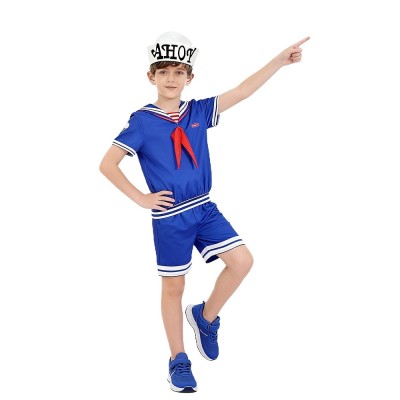 Stranger Things Scoops Ahoy Sailor Cosplay Costume For Halloween