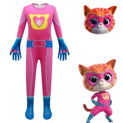 SuperKitties Ginny Sparks Buddy Bitsy Cosplay Costume Jumpsuit For Halloween