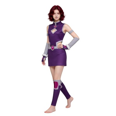 Teen Titans Starfire Cosplay Costume For Halloween