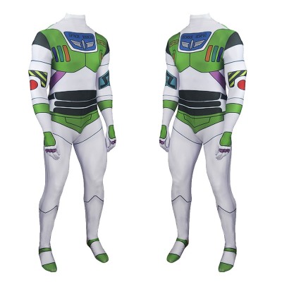 Toy Story Buzz Lightyear Cosplay Jumpsuit Space Ranger Bodysuit For Men Women And Kids