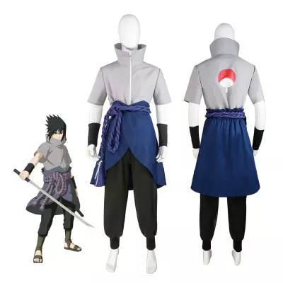NARUTO Uchiha Sasuke Cosplay Costume Halloween Anime Costume