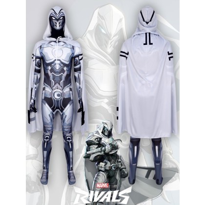 Marvel Rivals 03 Moonlight Knight Cosplay Printed Suit For Adult & Kids