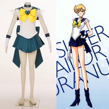 Sailor Moon Super S Tenoh Haruka Cosplay Costume
