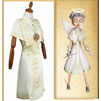 Identity V Doctor Emily Dyer Holy Angel Cosplay Costume