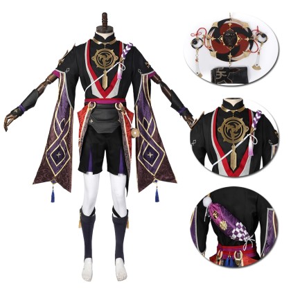 Genshin Impact Scaramouche High Quality Cosplay Costume